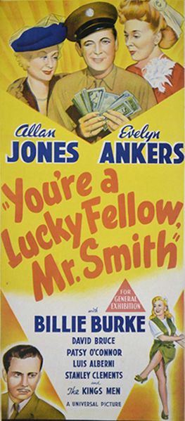 File:YoureaLuckyFellowMrSmith-1943-poster.jpg